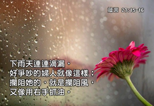 箴言 Proverbs