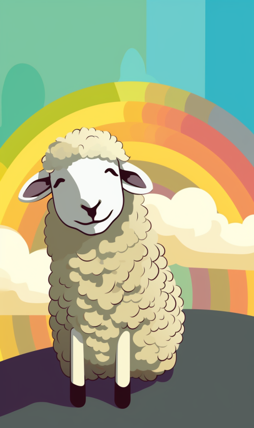 ichowck sheep praying faith happy sky colored cartoon style 0132c52b e3bf 4d0f 8022 abfa247f7672